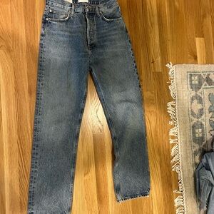 Agolde 90s Pinch Waist Straight Leg Jeans NWT